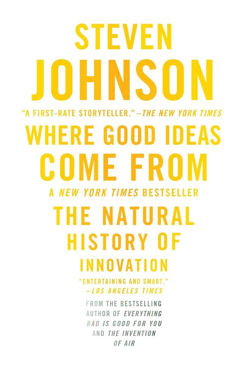Where good ideas come from: the natural history of innovation