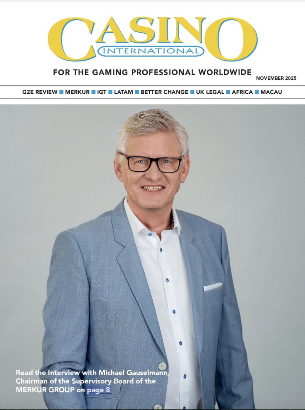 Casino International — Edición: Noviembre 2025